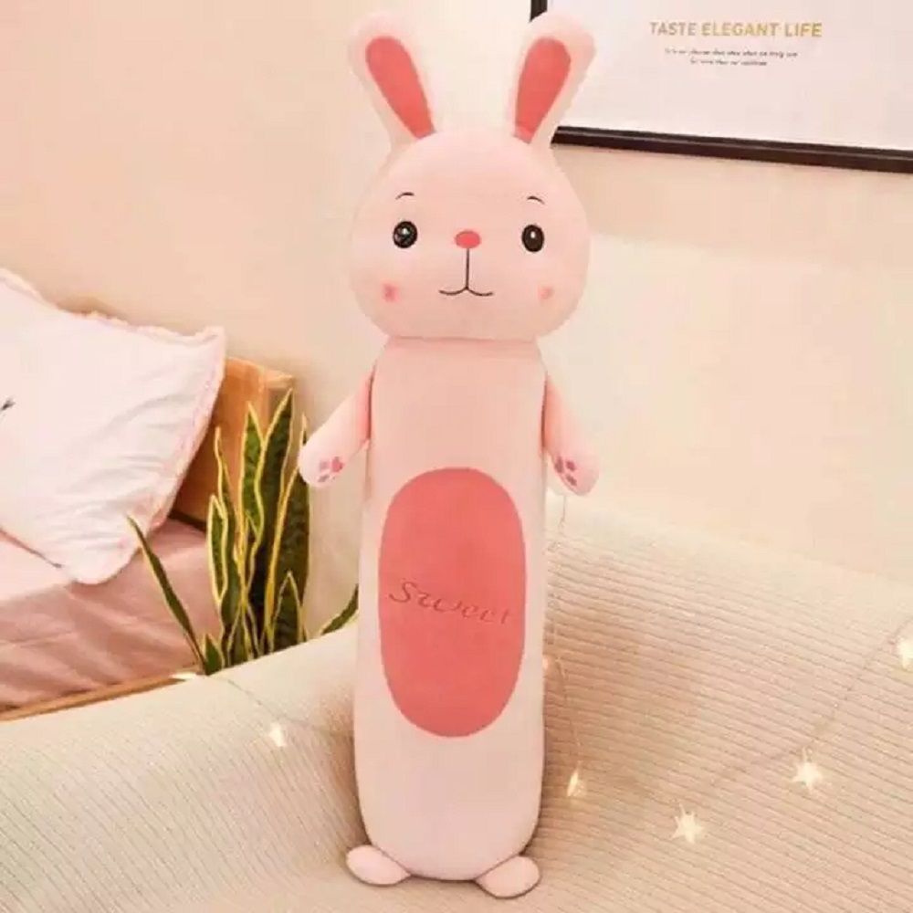 Gối ôm, thú nhồi bông, gấu bông Sweet hình con thú size bự 90cm Tặng đồ chơi rùa tập bơi cho bé màu ngẫu nhiên