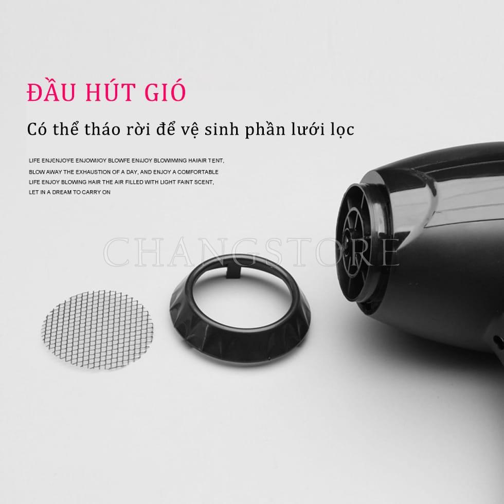 Máy Sấy Tóc Tạo Kiểu Salon 2 Chiều Nóng Lạnh Công Xuất Lớn 3500W Công Nghệ Mới Không Gây Khô Tóc