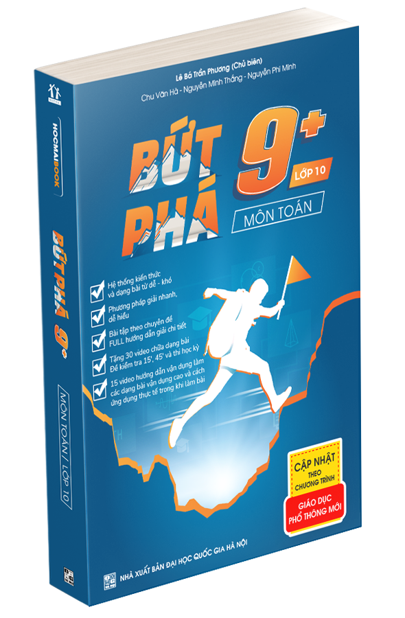 Sách Bứt phá 9+ môn Toán lớp 10
