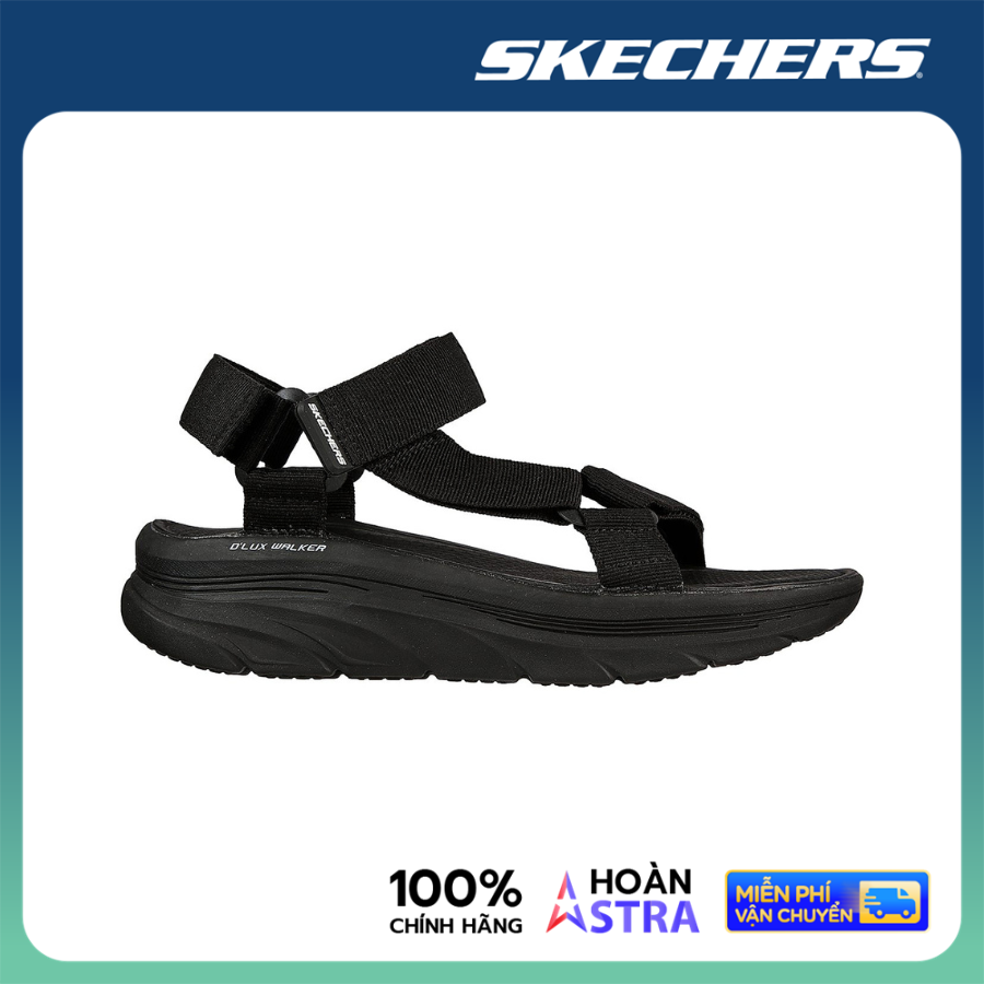 Skechers Nam Giày Thể Thao D'Lux Walker Sandal - 237376-BLK