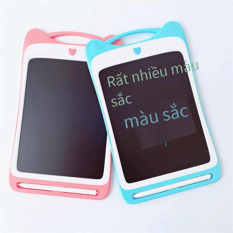 Ưu đãi đặc biệt chế biến bảng chữ viết tay LCD 9 inch tùy chỉnh Bảng chữ viết tay hoạt hình LCD làm nổi bật chữ viết tay thô bảng vẽ của trẻ em