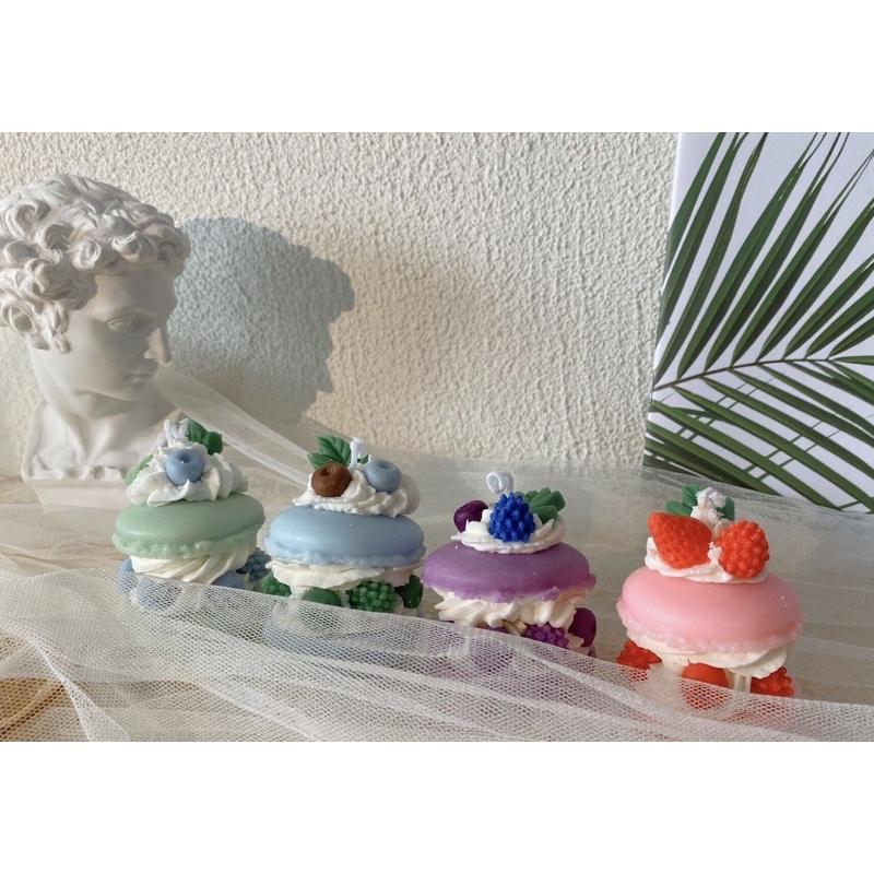 Nến Thơm Bánh Macaron Nhiều Màu Hàn Quốc, Phụ Kiện Chụp Ảnh - Dory Lab