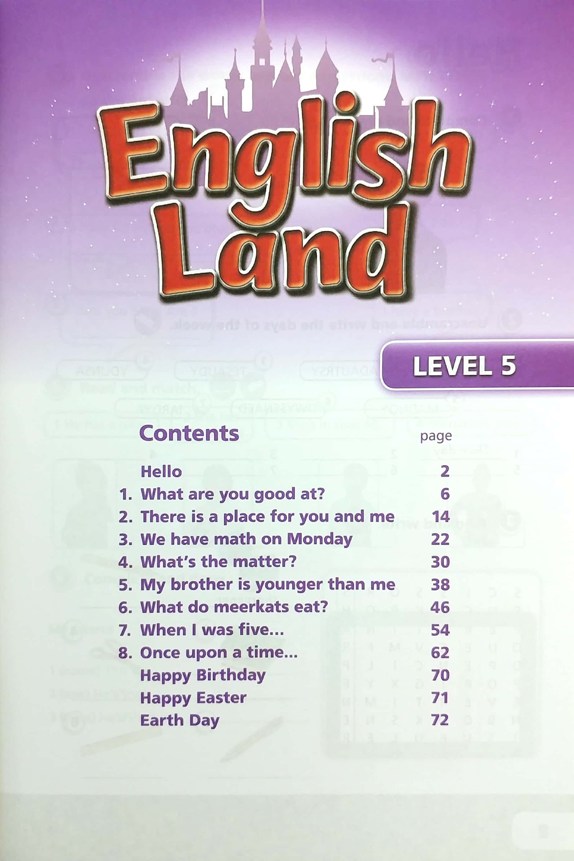 English Land (2nd Edition) Level 5: Student Book + Activity Book With CDs