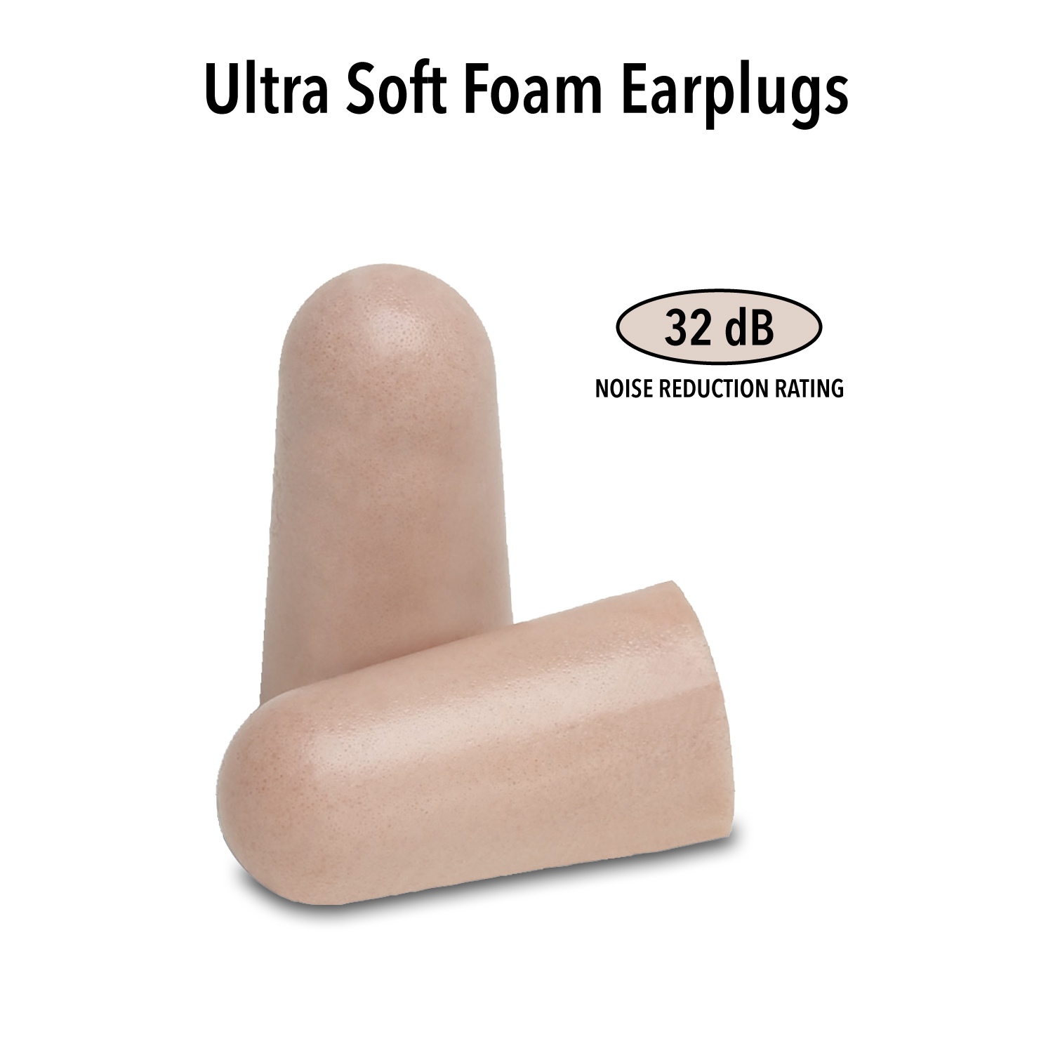 Hộp 30 đôi nút bịt tai Ultra Soft #32 (Tặng kèm hộp đựng) - Nhập khẩu trực tiếp từ Mỹ.