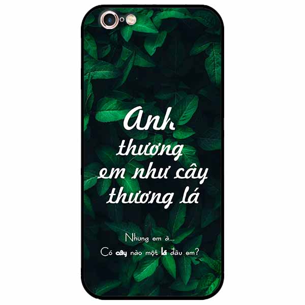 Ốp lưng in cho Iphone 6/ 6s Mẫu Anh Thương Em