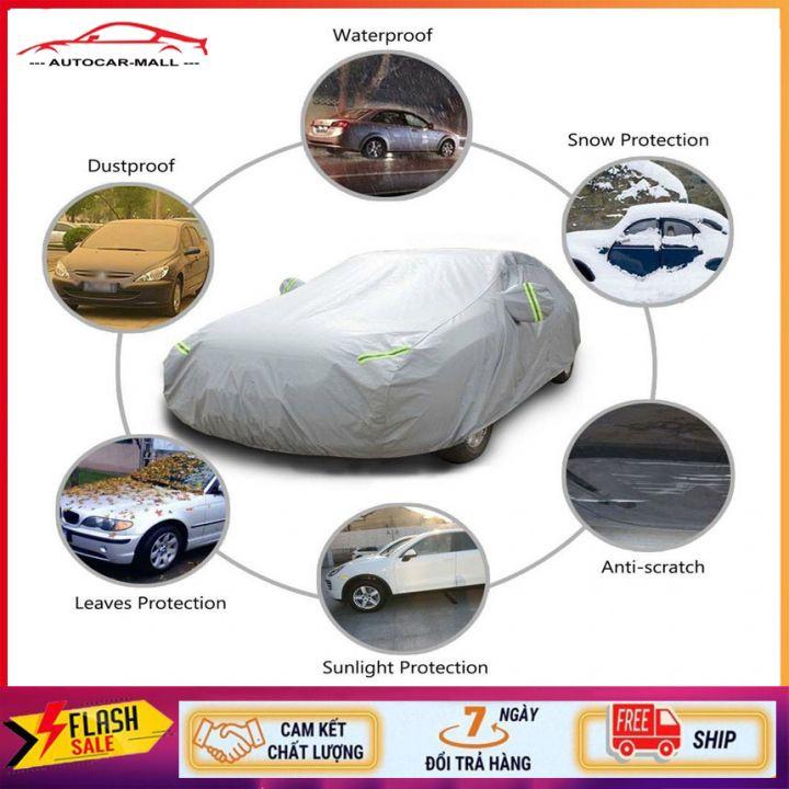 Bạt Phủ Ô Tô Vải Dù Ford EcoSport, Everest, Escape, Focus, Explorer, Ranger chống nóng, chống nước, có phản quang