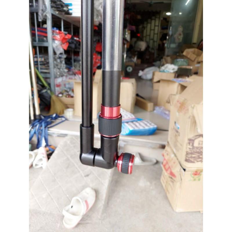 Ô câu cá 2 tầng khớp 360 khung cacbon phụng hoàng