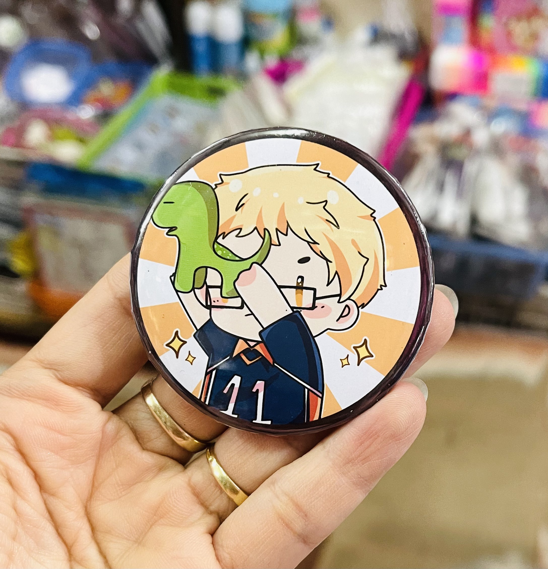 Set 4 huy hiệu My Hero Academia