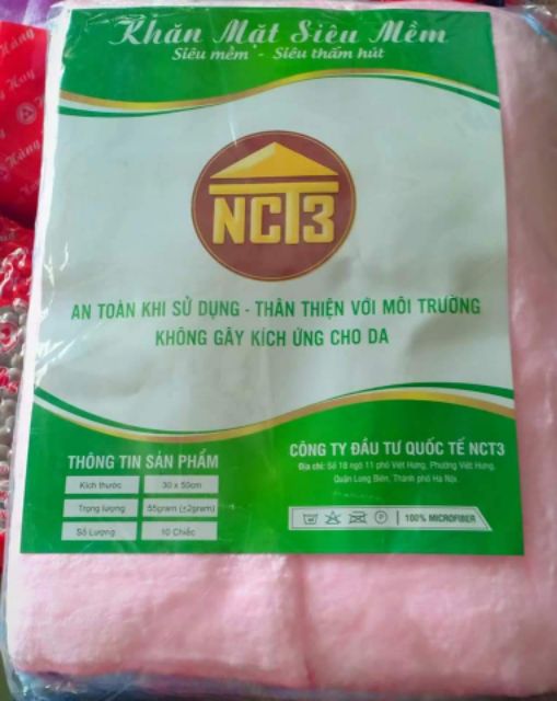 Khăn mặt LÔNG CỪU cao cấp - SIÊU MỀM MỊN - SIÊU THẤM HÚT - CÔNG NGHỆ NANO KHÁNG KHUẨN - 30 X 50 cm