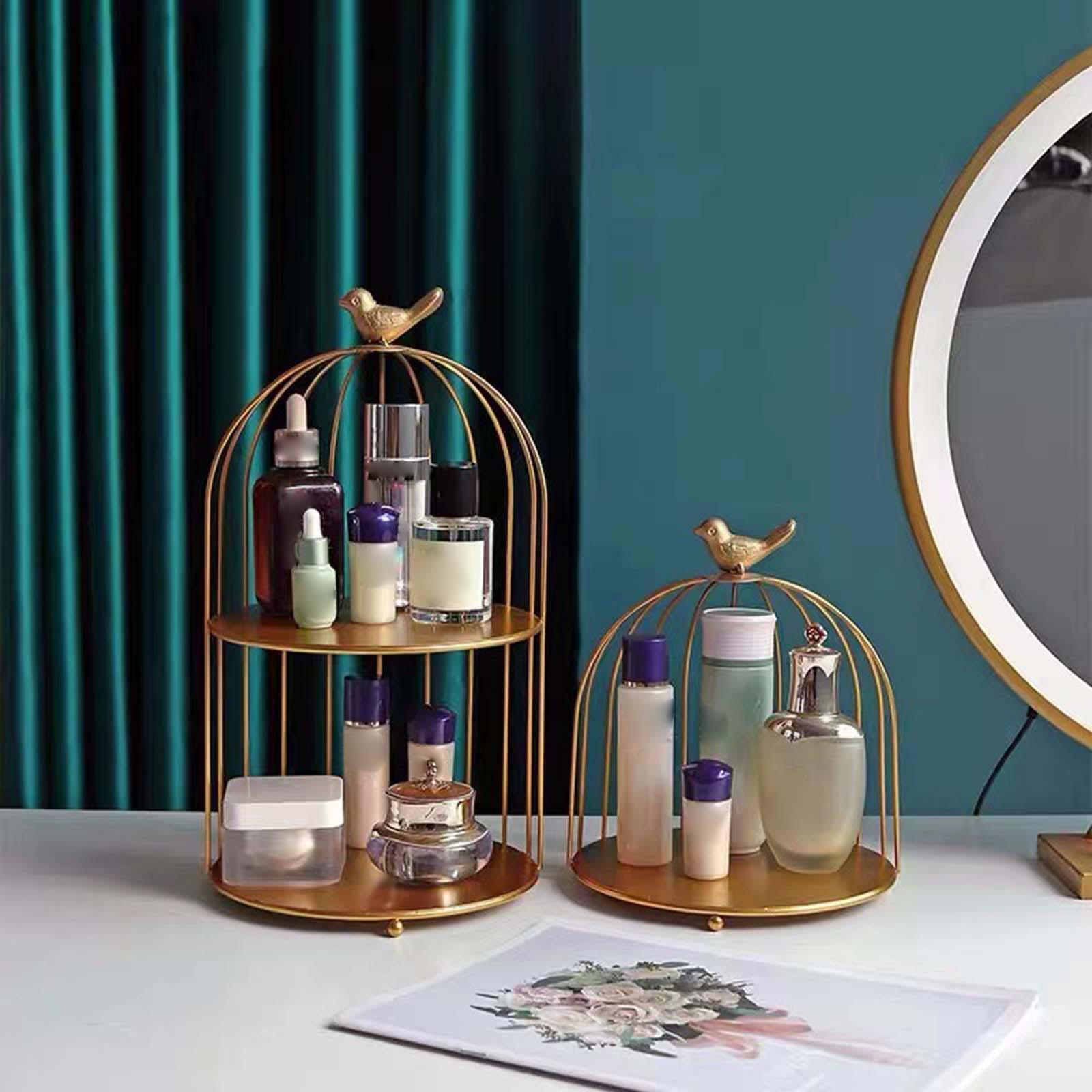 Nordic Makeup Organiser Cosmetic Perfumes Display Stand Shelf, Makeup