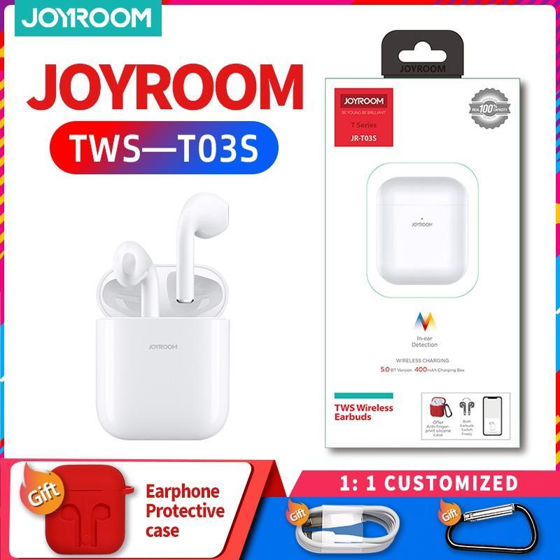 Tai nghe bluetooth Joyroom JR-T03S không dây điều khiển cảm ứng tự động