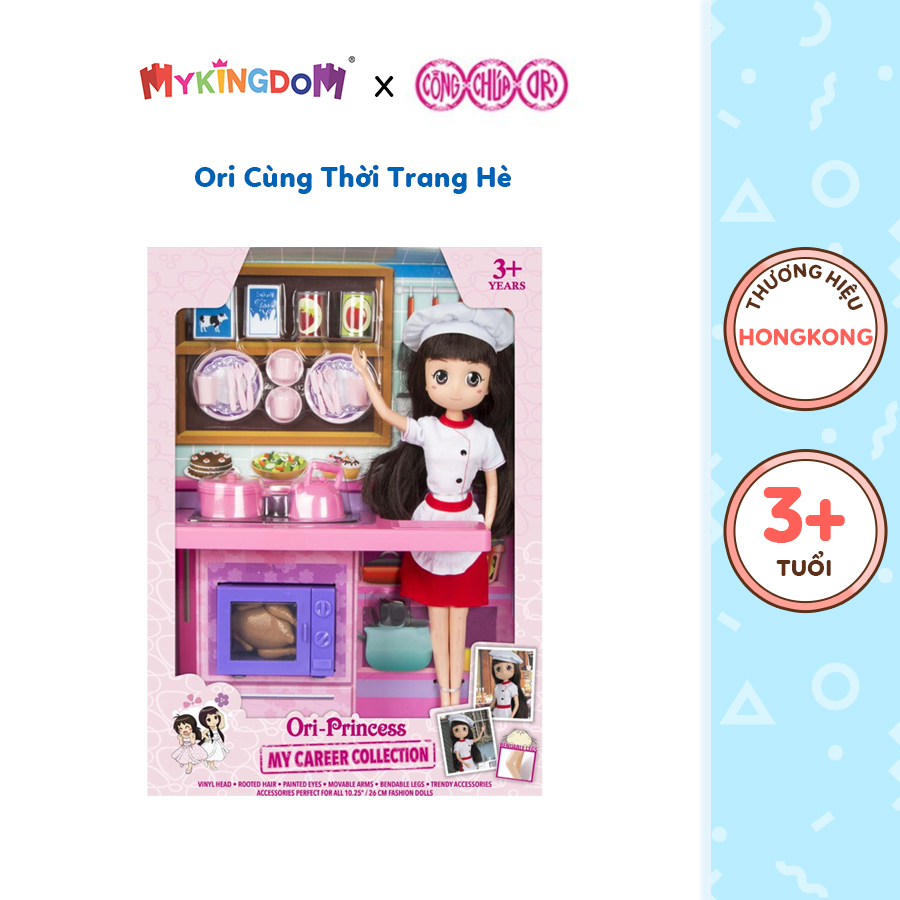 Đồ chơi búp bê ORI ORI trổ tài đầu bếp nhí 36345A-ORI