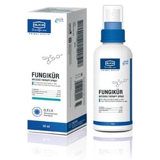 Dung Dịch xịt nấm Alkin Fungikur cho chó mèo chai 50ml