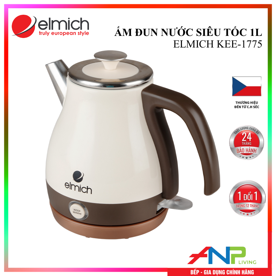 Ấm đun siêu tốc Elmich KEE-1775 - Hàng Chính Hãng