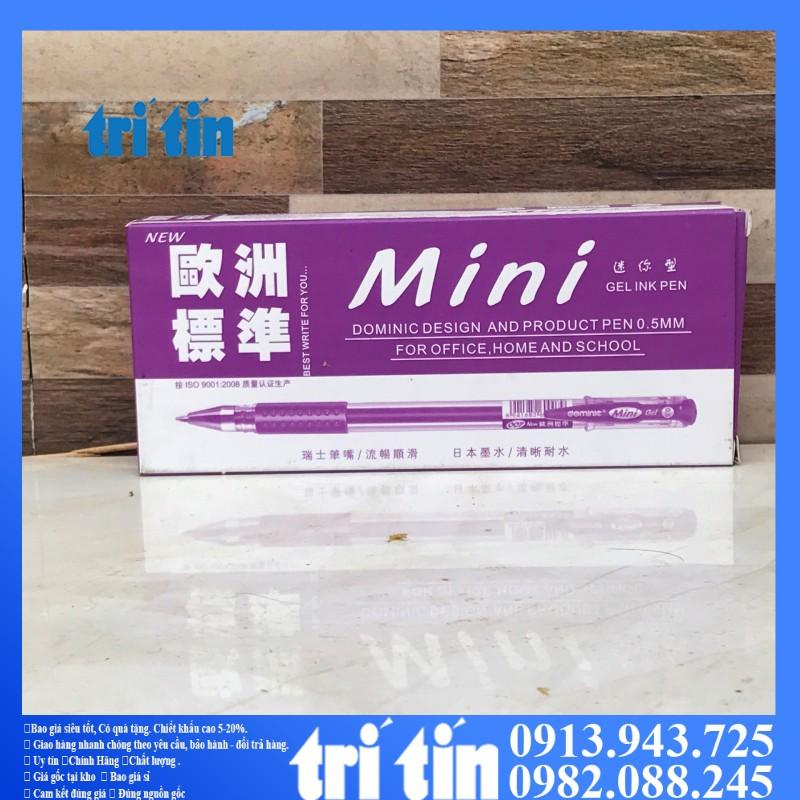 BÚT NƯỚC MINI GEL (Đen, Xanh, Đỏ, Tím) 