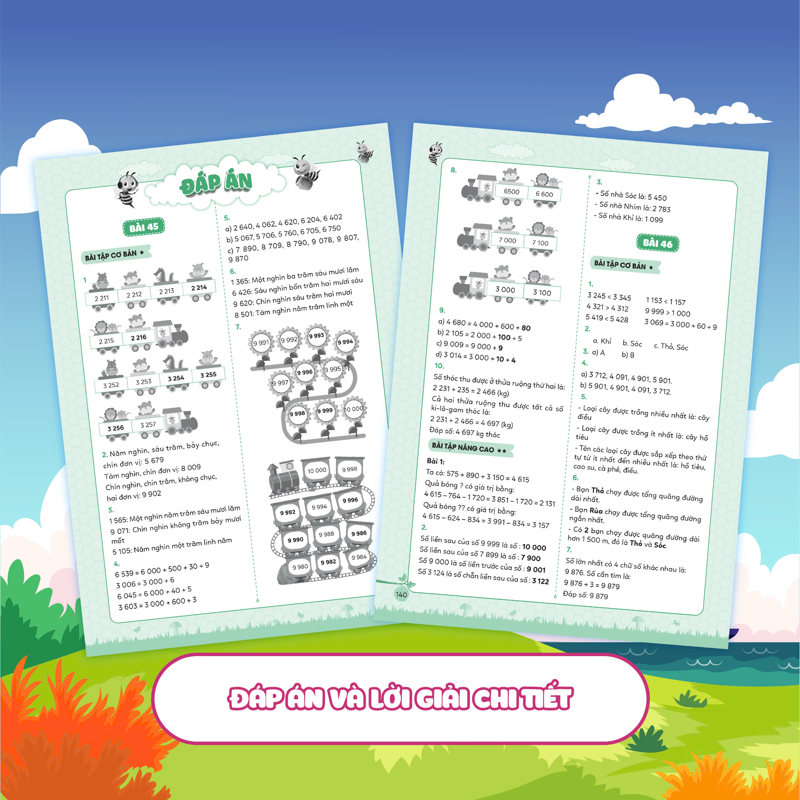 Combo Bổ trợ Toán - Tiếng Việt bài tập cơ bản và nâng cao lớp 3 (4 cuốn)