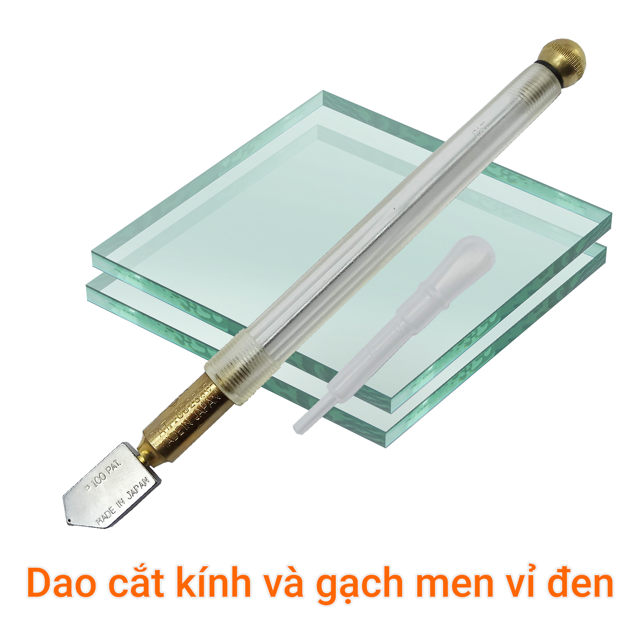 Dao cắt kính và cắt gạch men Nhật NS100 kèm tra dầu