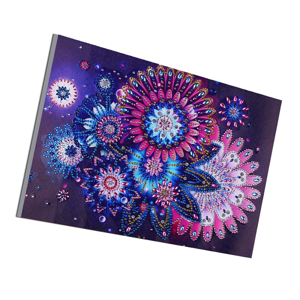 Special Shaped Diamond Painting Partial Drill Cross Stitch Crafts Flower 1