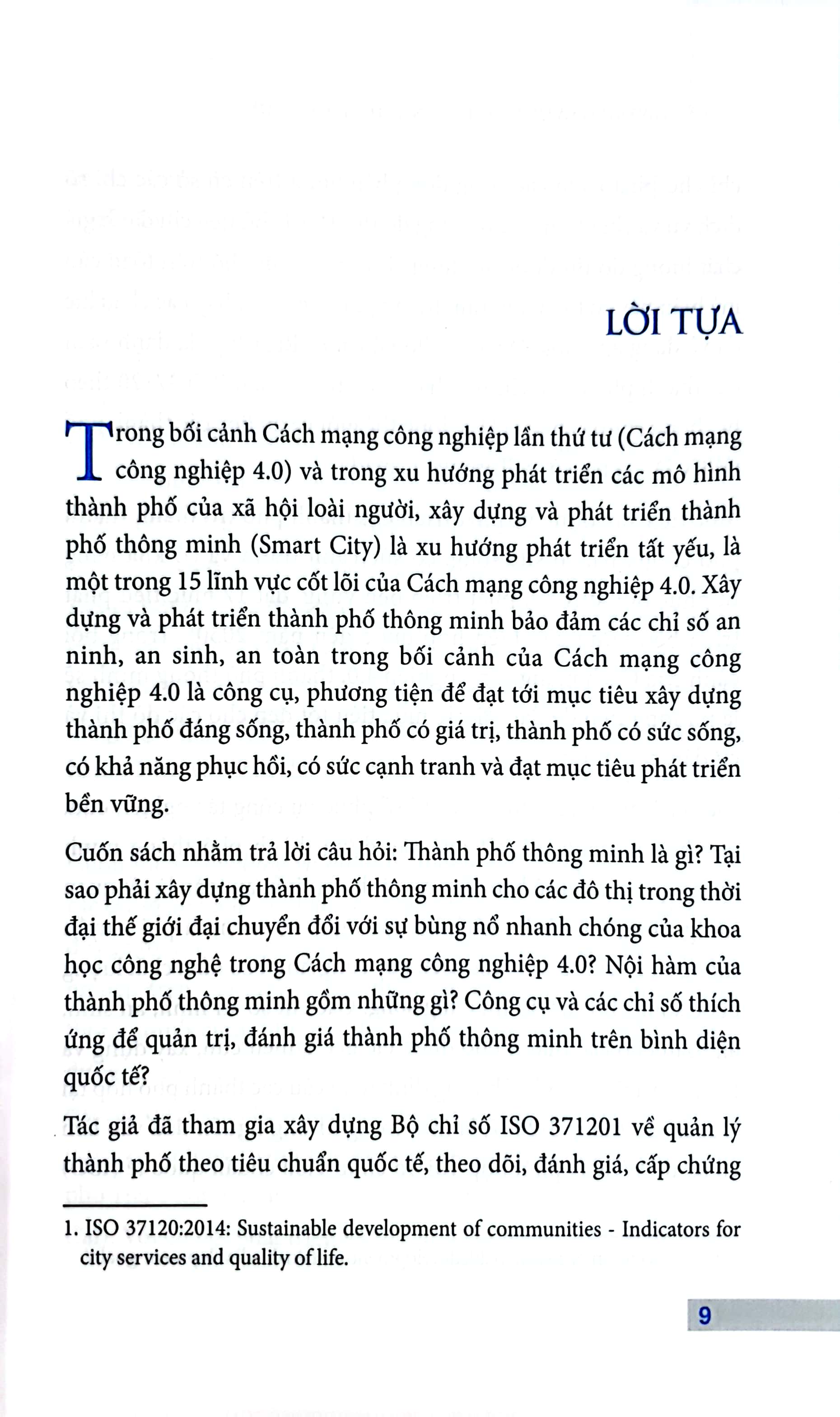 Xây dựng và quản trị thành phố thông minh bảo đảm các chỉ số an sinh, an toàn trong Cách mạng công nghiệp 4.0