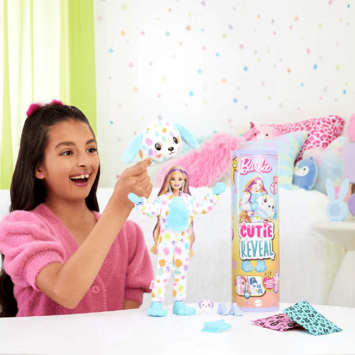 Đồ Chơi Búp Bê Barbie Cutie Reveal - Dalmantion BARBIE HRK41