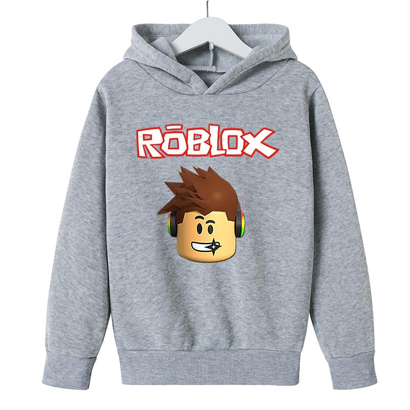 Hoạt Hình Áo Hoodie Robloxing Bé Gái Tay Dài Chạy Bộ Bé Trai Game Áo Áo Trẻ Em Quần Áo Trẻ Em Giày Thoáng Mát Phối 4 14 Năm