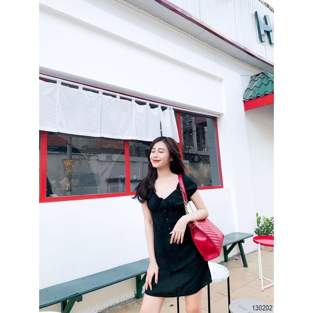 Đầm Nữ thắt nơ ngực OvanMade AM9016