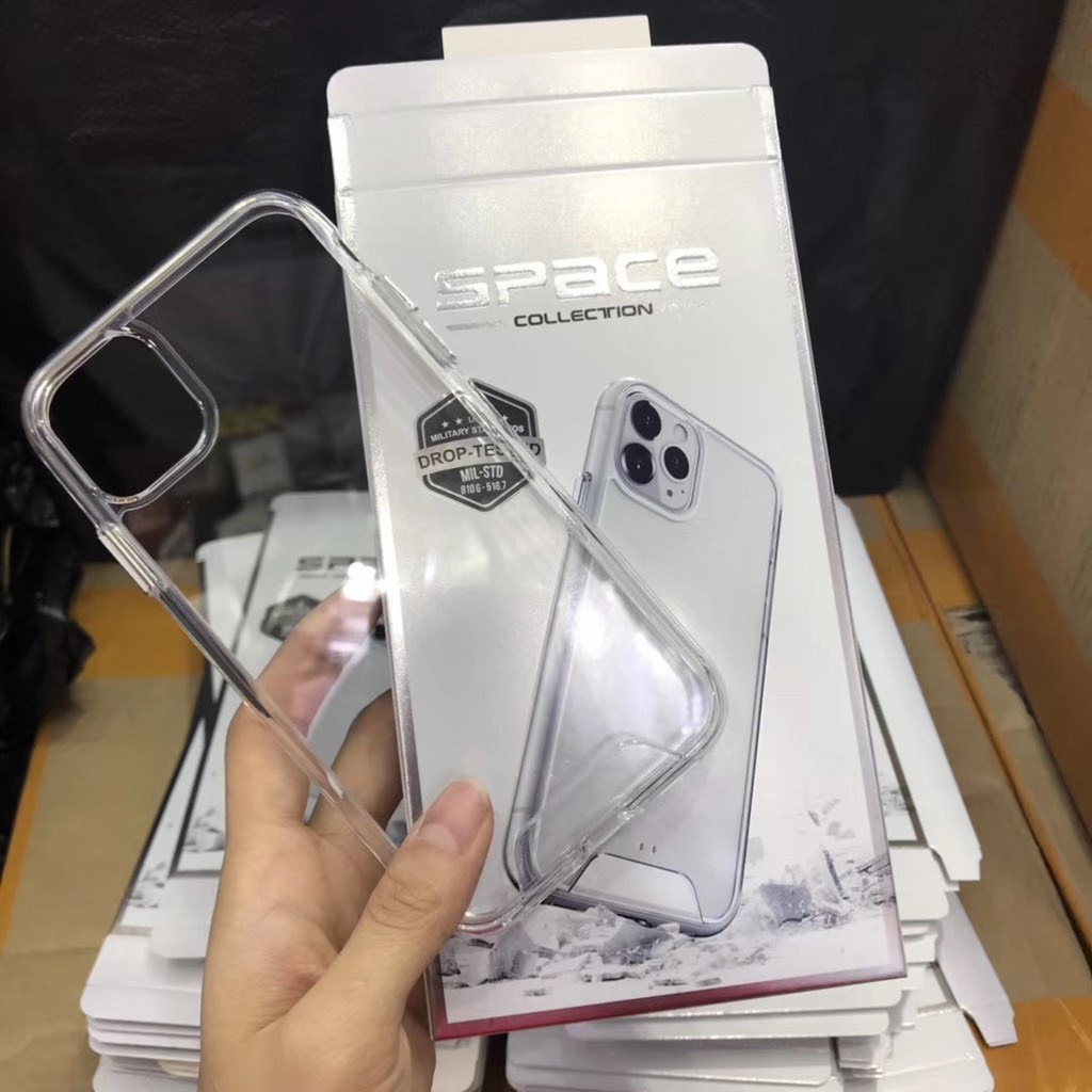 Ốp lưng cho Iphone Trong Lưng Kính Space Chống Ố Màu 7,8plus,x,xs,xsmax,11,11promax,12,12promax,13,13promax