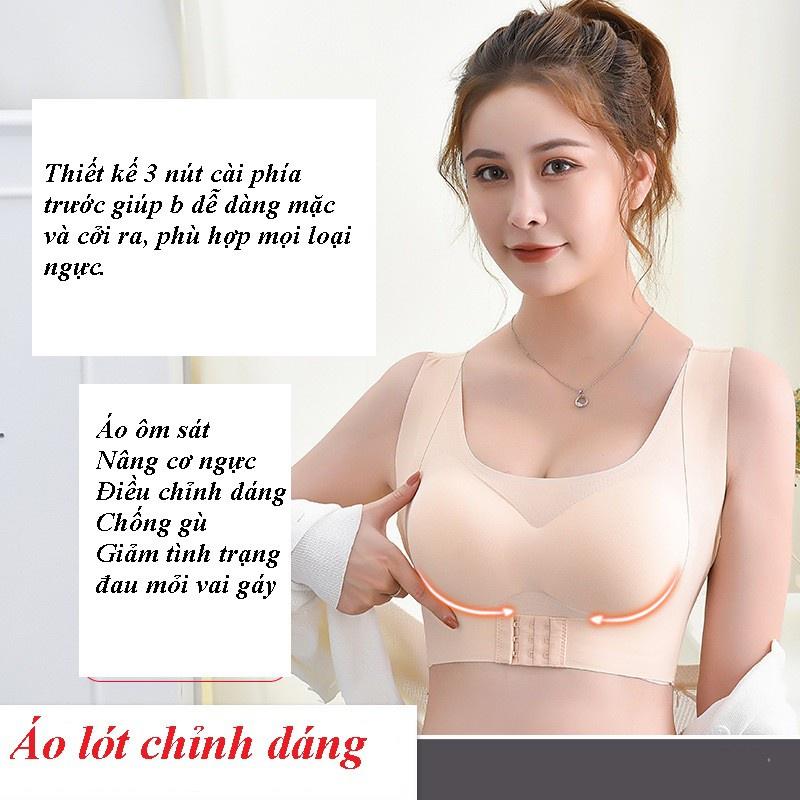 Áo lót chống gù chất su non cao cấp Lylylorem BR034