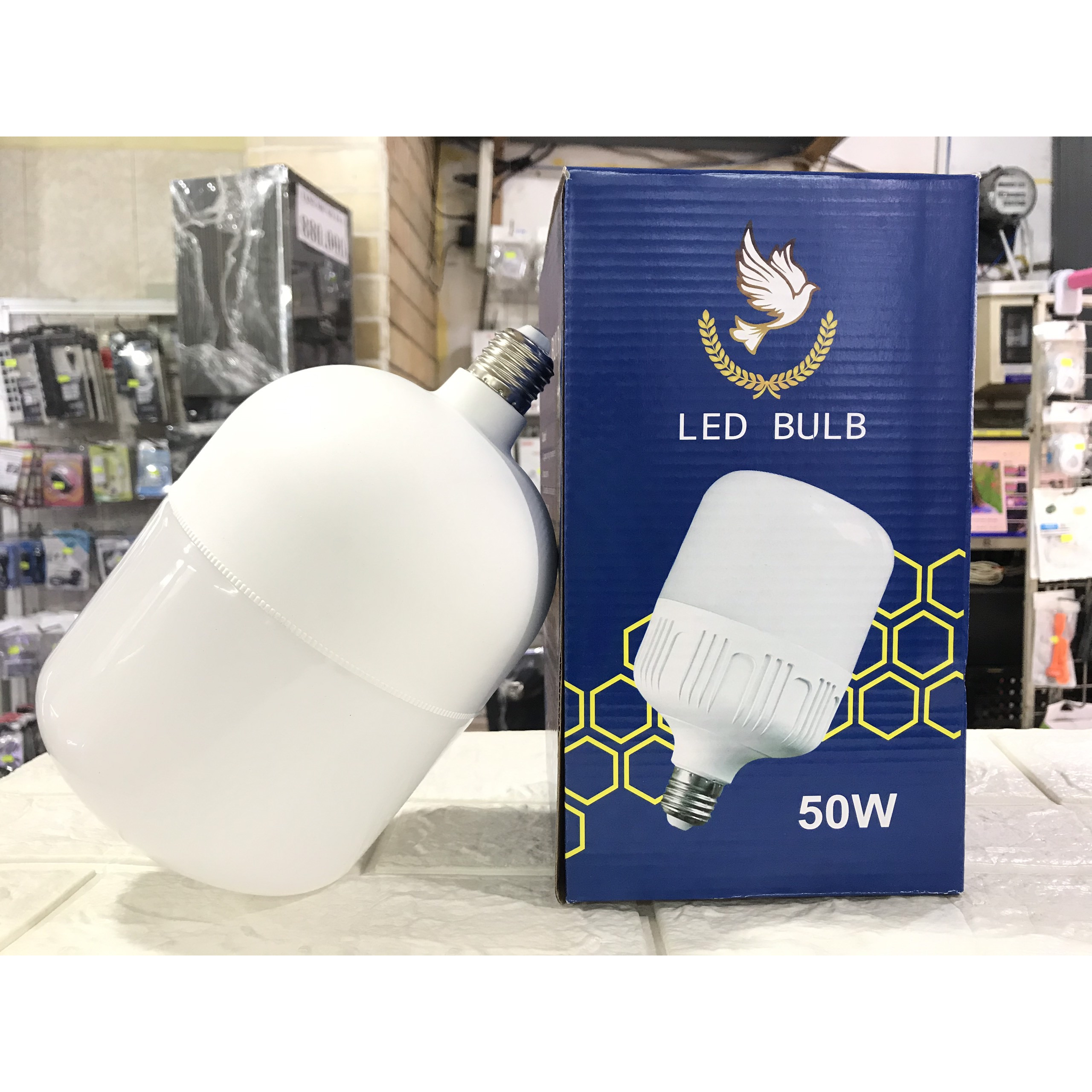 BÓNG ĐÈN LED BULB 50W SIÊU SÁNG TIẾT KIỆM ĐIỆN