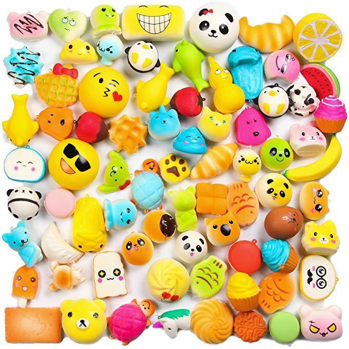 combo sỉ 50c squishy mẫu ngẫu nhiên