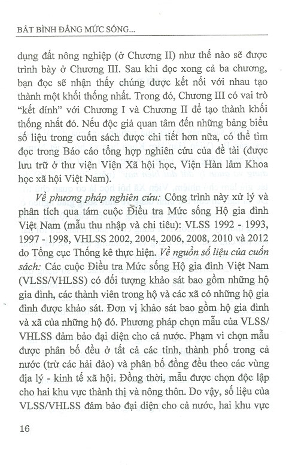 Bất Bình Đẳng Mức Sống Ở Nông Thôn Qua Sử Dụng Đất Nông Nghiệp Của Hộ Gia Đình