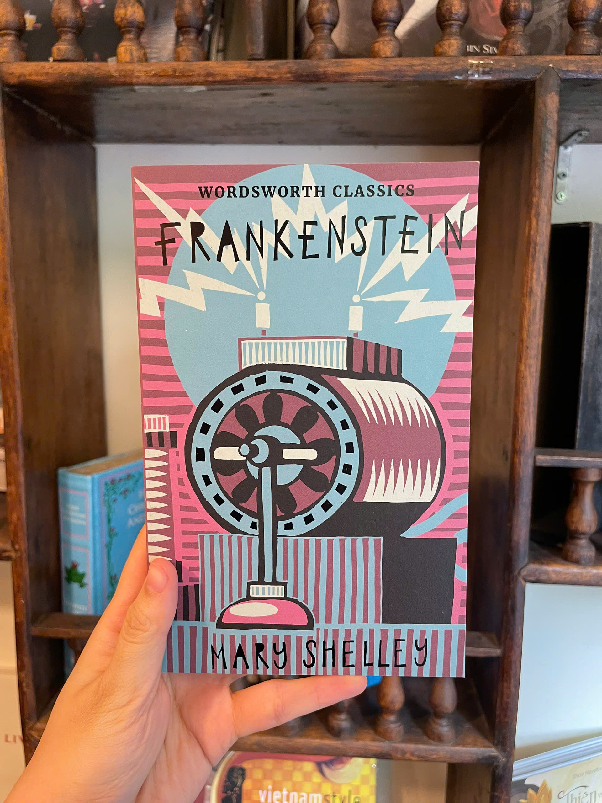Sách - Frankenstein by Mary Shelley - Classics/Horror/Fiction book in English - sách Ngoại Văn