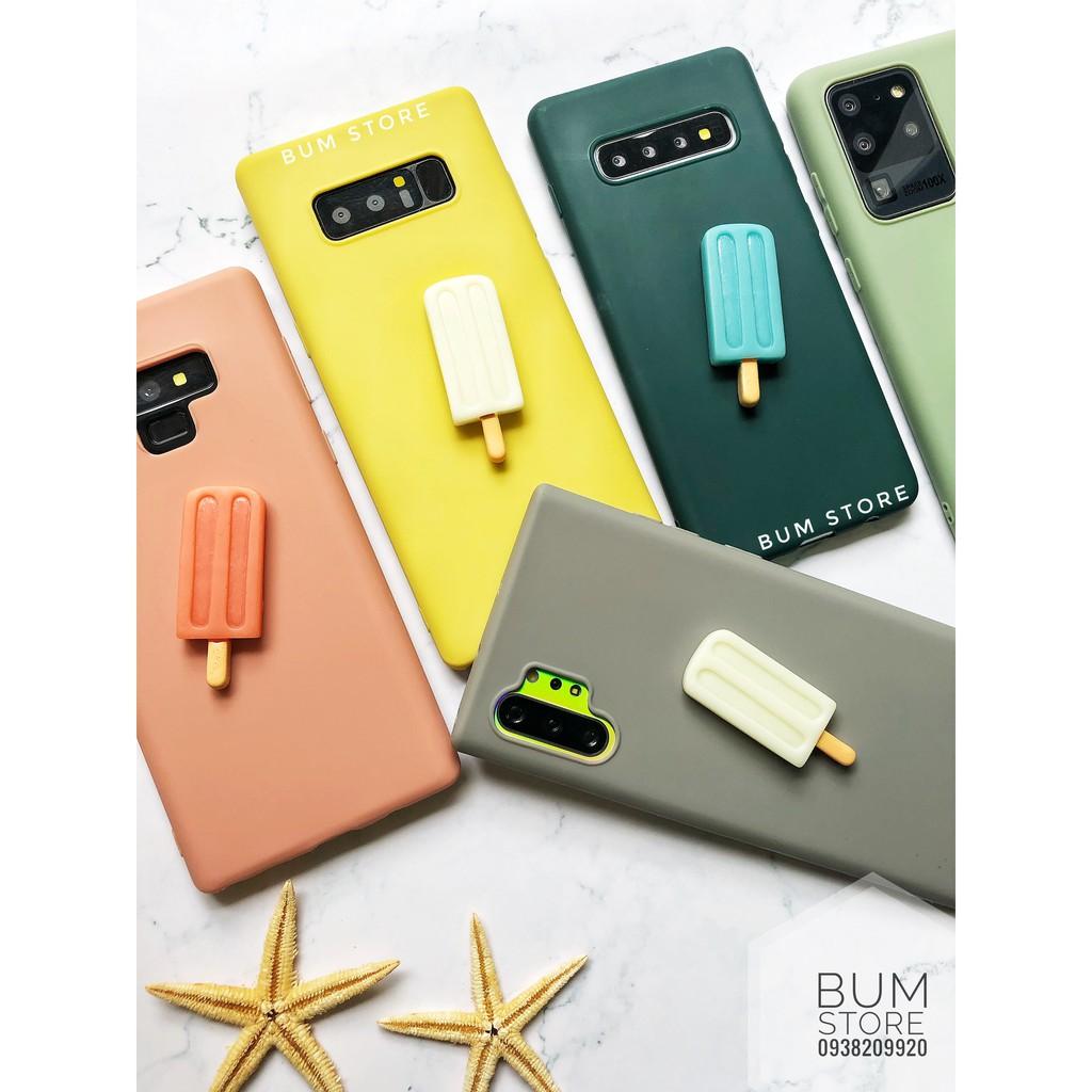 Ốp Lưng Que Kem Cho Samsung Galaxy S20 Ultra / S20+ / S10+ / S10 / S9+ / Note 10+ / Note 10 / Note 9 / note 8