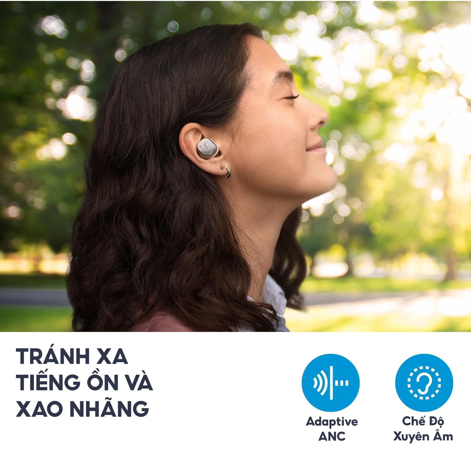Tai Nghe SENNHEISER Momentum True wireless 4 - Hàng chính hãng bảo hành 24 tháng