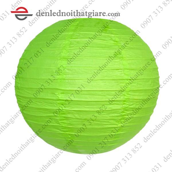 Đèn lồng GIẤY 40cm kiểu Tròn 100H40