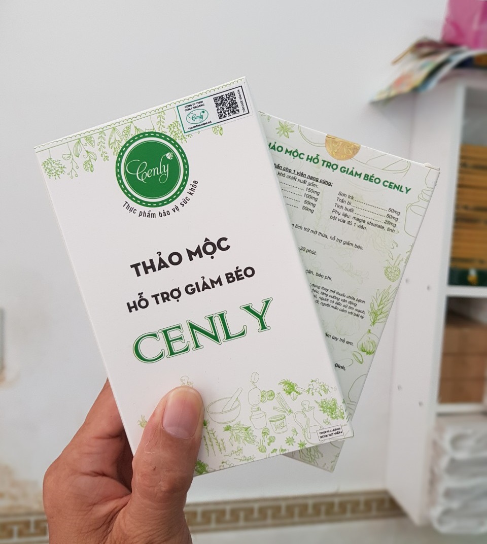 Viên Uống Cenly Hỗ Trợ Giảm Béo