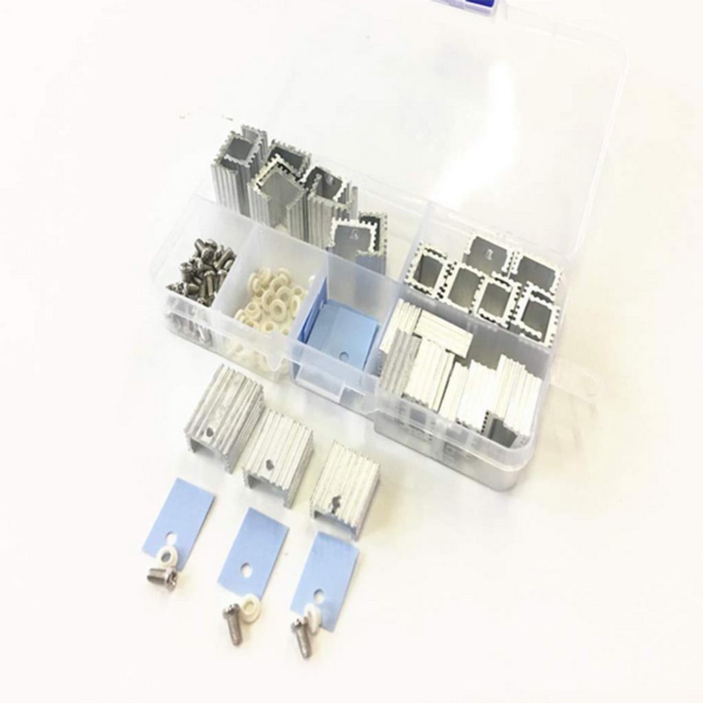 1Pack Aluminum   Module  design for TO220 Transistor