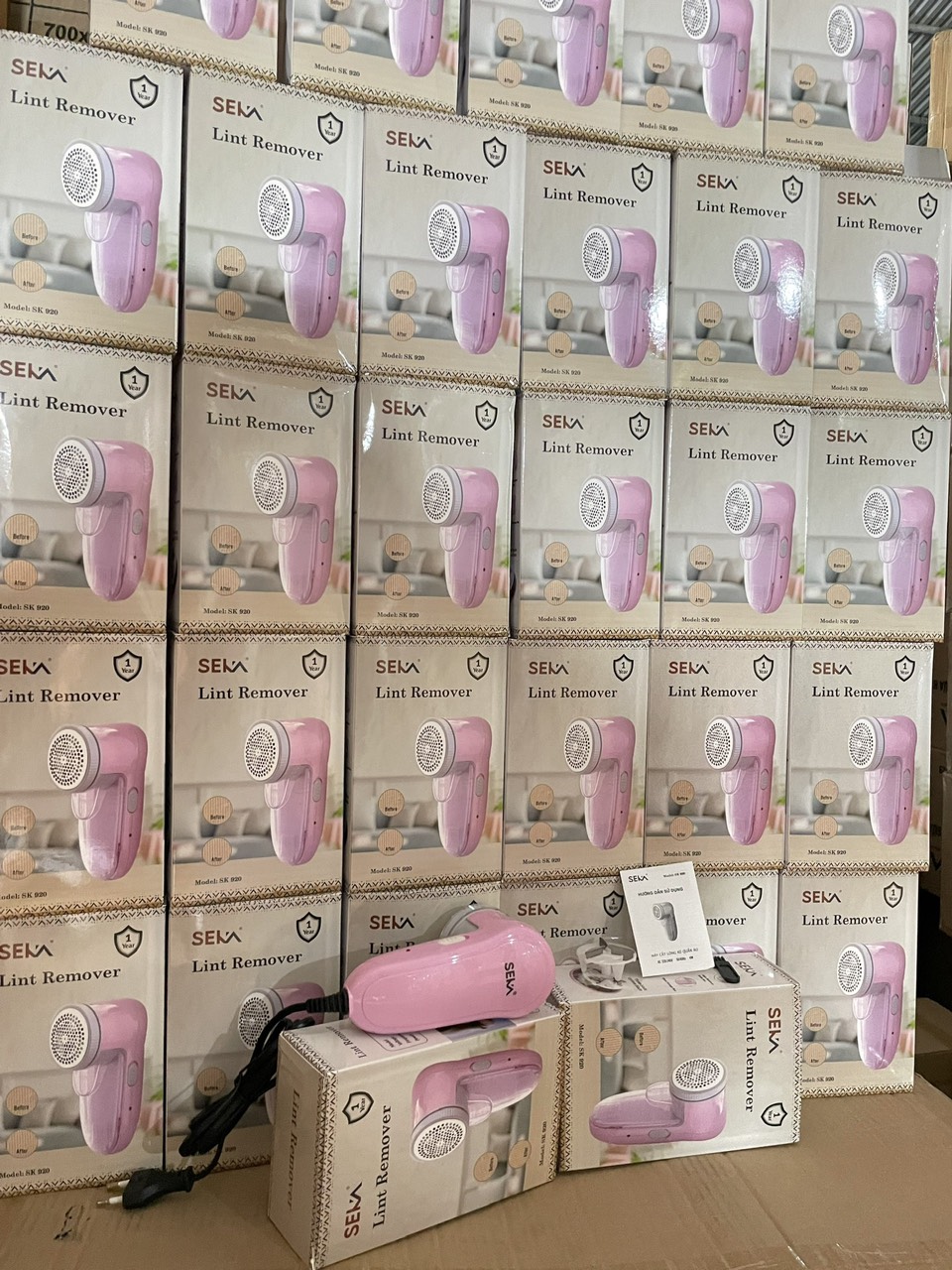 Máy Cắt Lông Xù Quần Áo Đa Năng SEKA SK920 Dùng Điện Cắt Siêu Bén Siêu Bền Tiện Lợi - Hàng chính hãng
