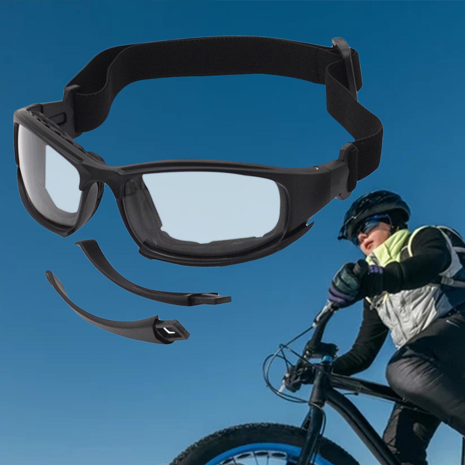 2Pcs Lightweight Sports Glasses Goggles Unisex Eyewear Running Cycling