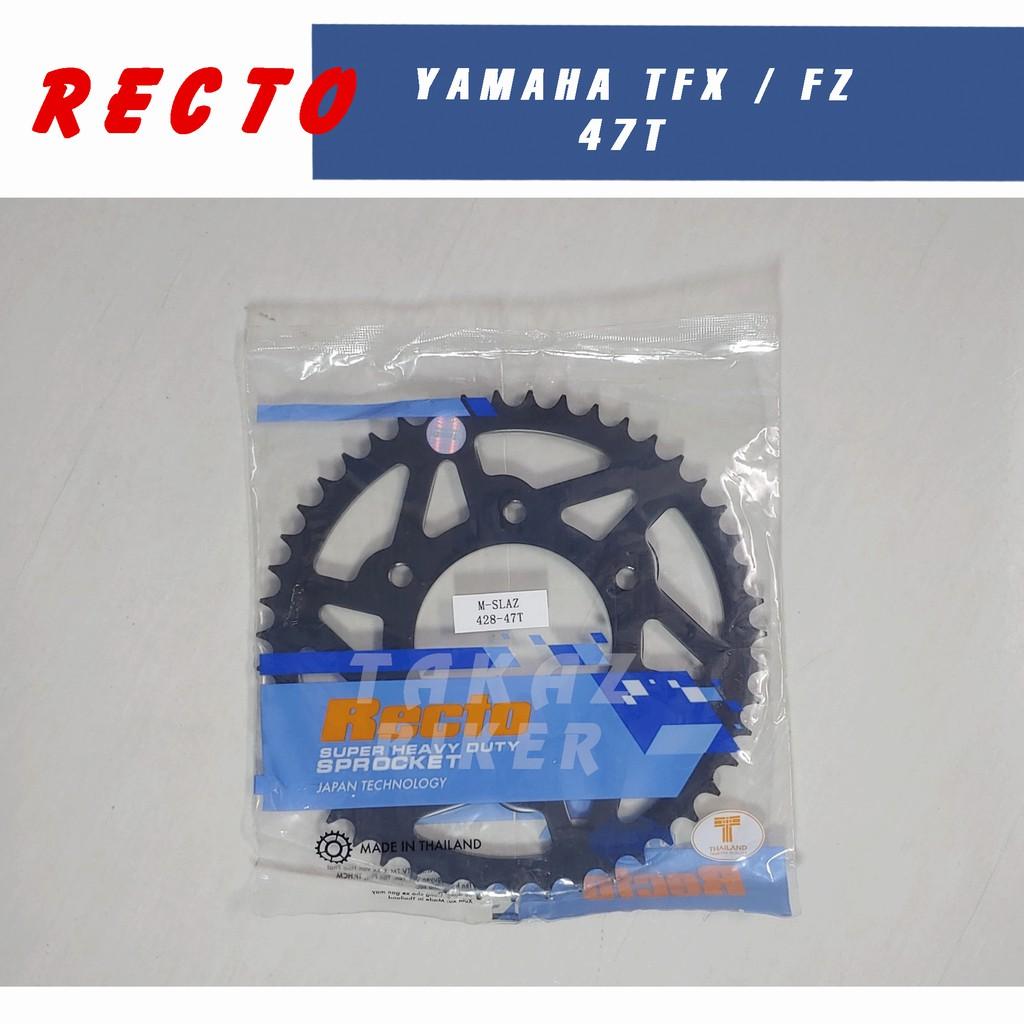B3 Nhông Sên Dĩa 15T x 47T Recto xe Yamaha Exciter 155 - TFX - FZ - Sên VIX - TFX Phốt Cao Su