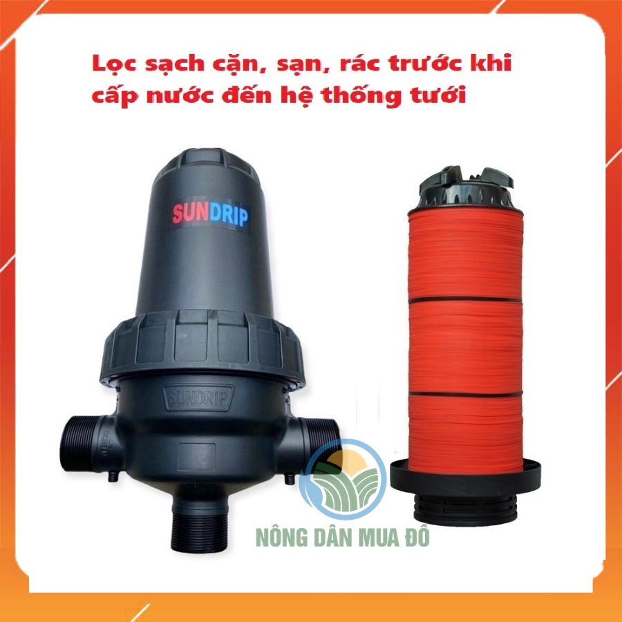 Bộ Lọc Đĩa Chữ T Phi 60mm Loại Tốt - Bộ Lọc Đĩa Hệ Thống Tưới 60mm