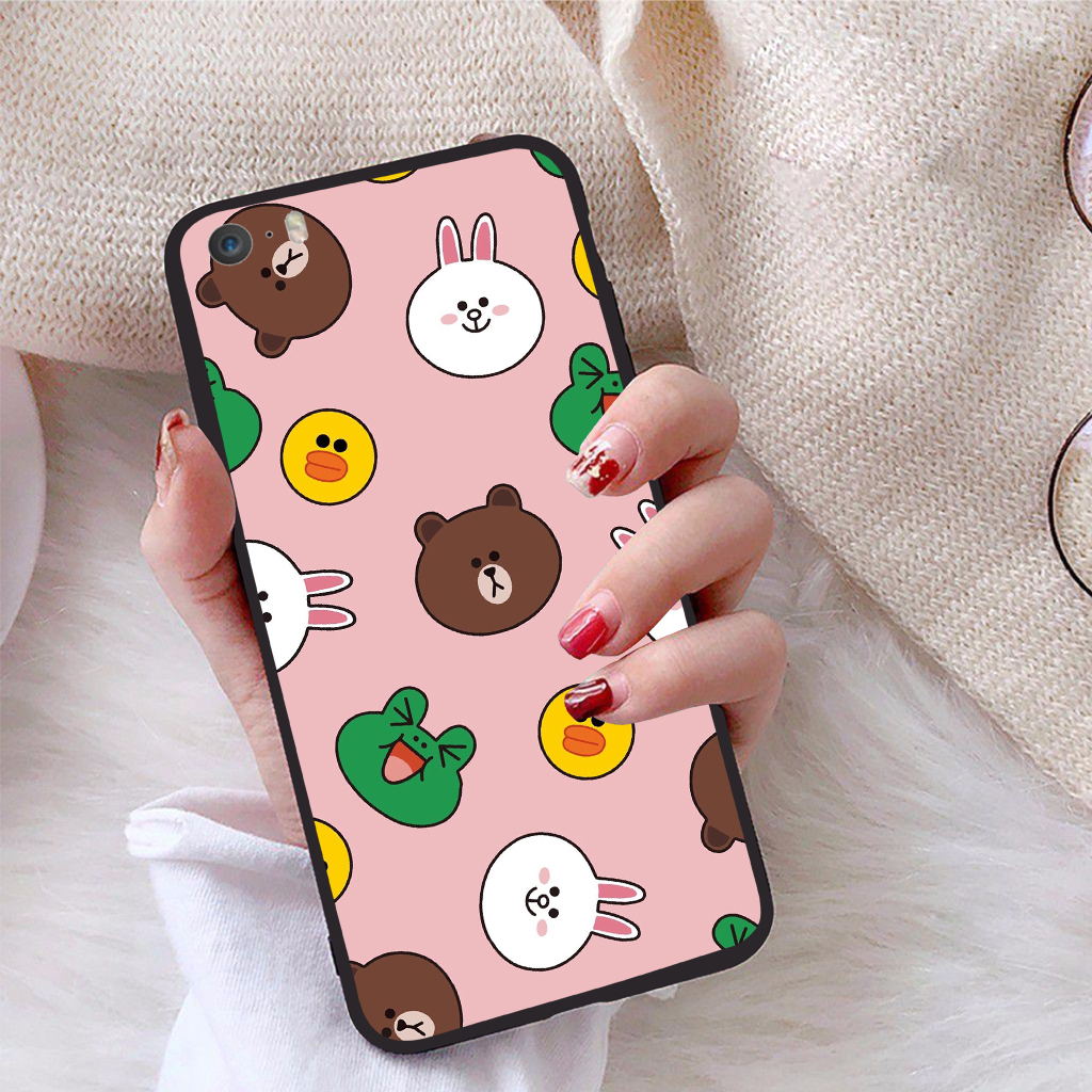 Ốp lưng dành cho iPhone 5 viền dẻo TPU Bộ Sưu Tập Phong Cách Trẻ Trung - Hàng chính hãng