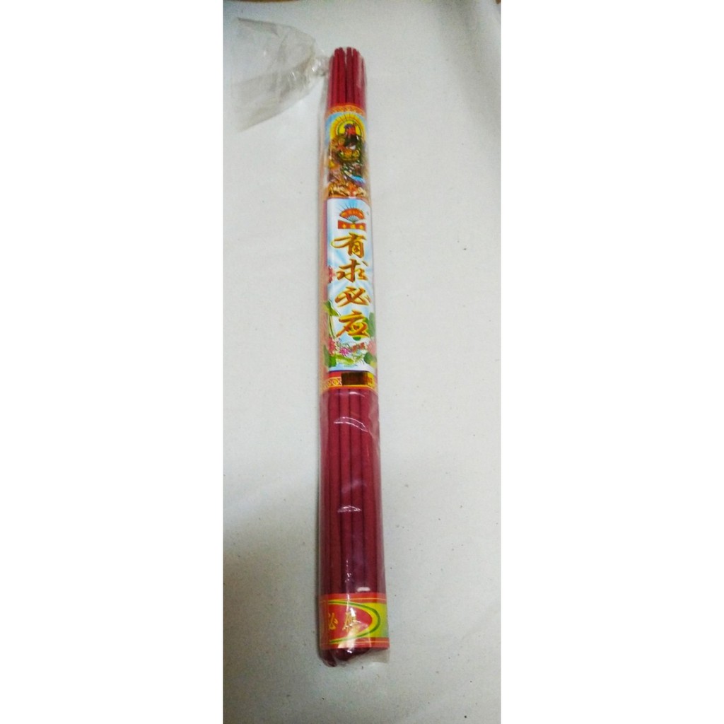 1 bó nhang đũa cây đỏ 48cm