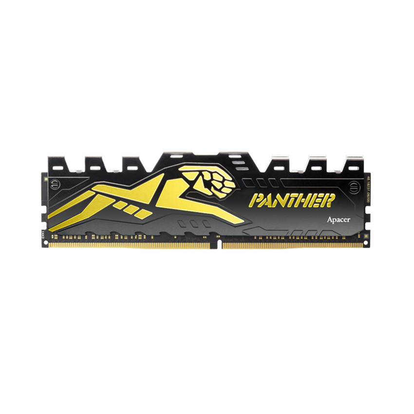 Ram Desktop Apacer OC Panther - Golden 16GB | DDR4 | 3200Mhz (AH4U16G32C28Y7GAA-1) - Hàng Chính Hãng