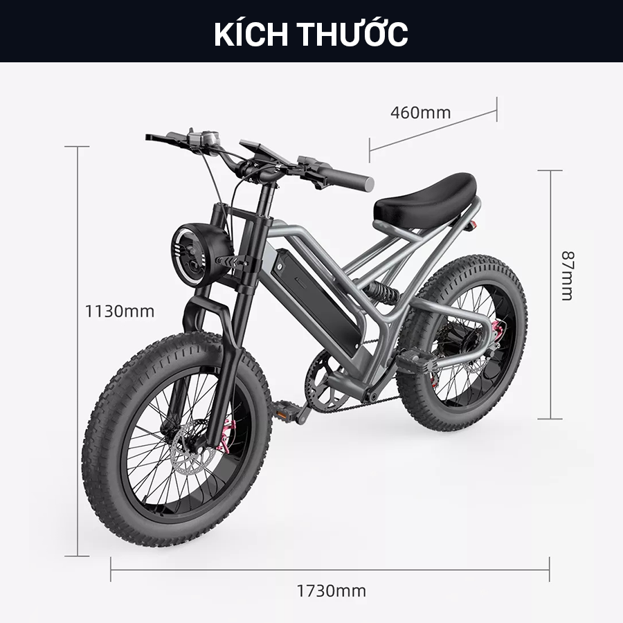 XE ĐẠP ĐIỆN TRỢ LỰC THỂ THAO HOMESHEEL T22