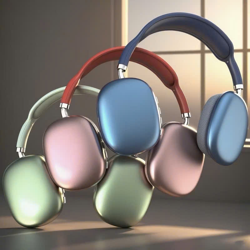 Tai nghe chụp tai Bluetooth không dây Bass siêu mạnh có micro có khe cắm thẻ TF khử tiếng ồn - Hàng chính hãng