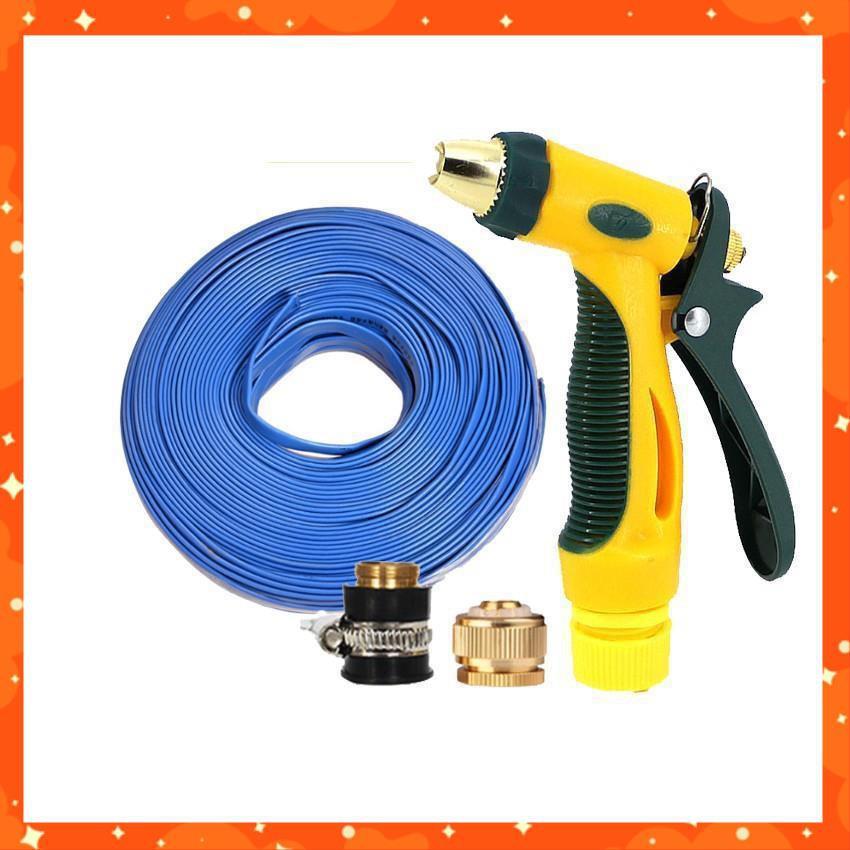 Bộ dây vòi xịt nước rửa xe, tưới cây tăng áp 3 lần,loại 20M  206317
