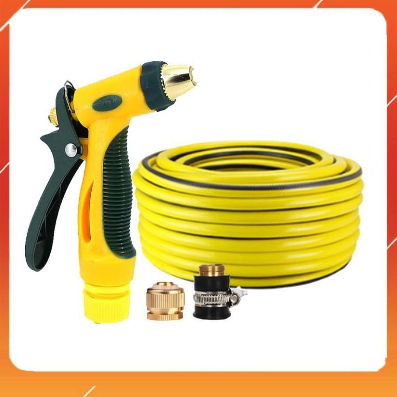 Bộ dây vòi xịt nước rửa xe, tưới cây tăng áp 3 lần,loại 20M 206317