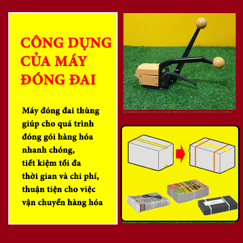 Máy đóng dây đai thép Yamafuji A333 - Hàng chính hãng