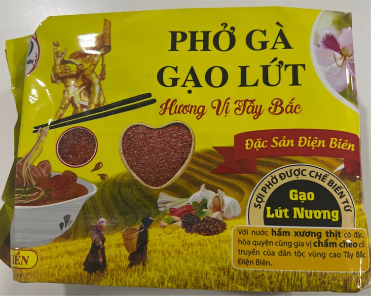 Phở gà gạo lứt ăn liền 120g